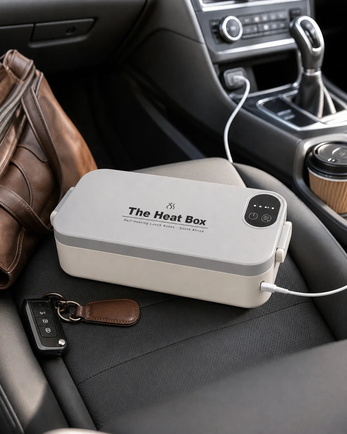 The HeatBox — car charger white