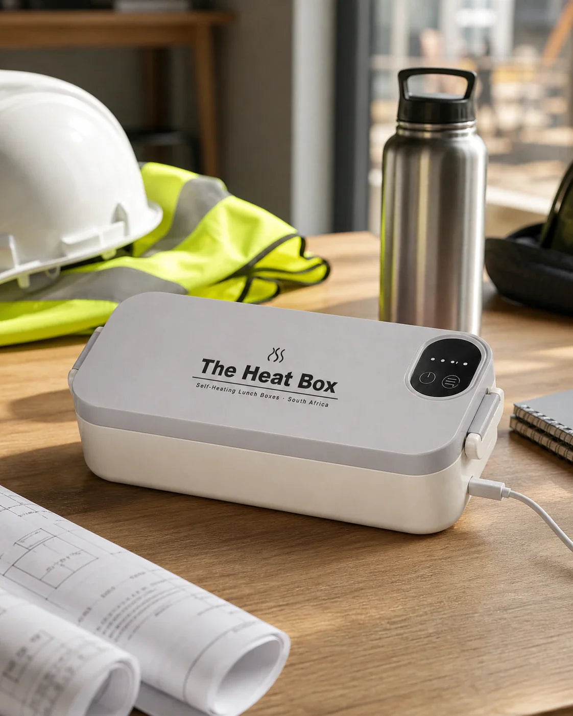 The HeatBox — worksite lunch white