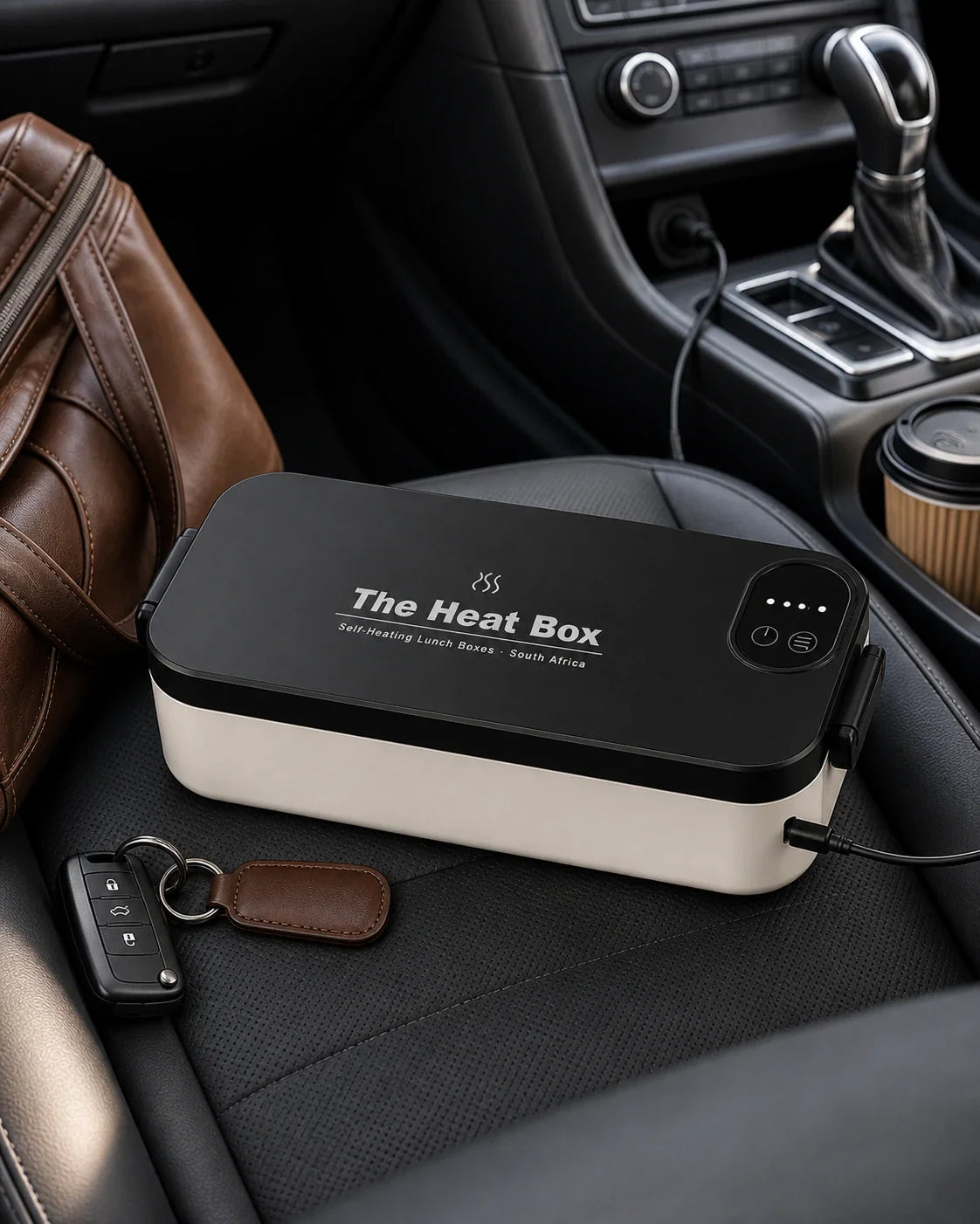 The HeatBox — car charger black