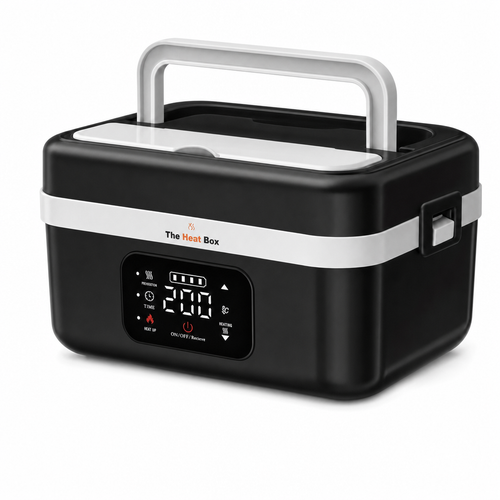 Meal Prep Max Bundle HeatBox 2.0 closed on white background